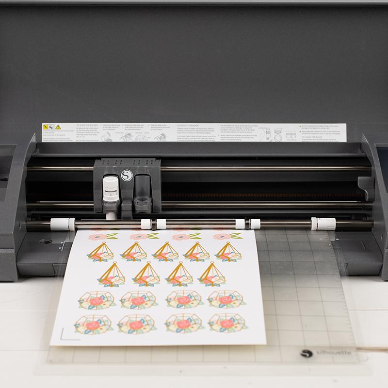 Silhouette Sticker Sheets White – Bild 4