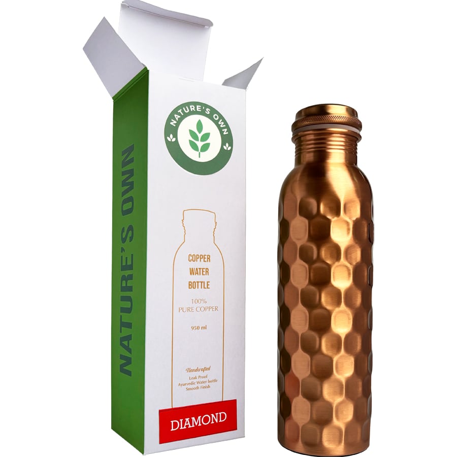 Kupferflasche Diamond 950 ml – Bild 2